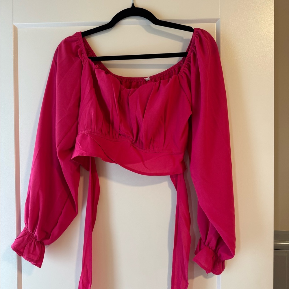 Elegant Pink Women's Top